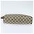 Borsa Sherry Line GG Supreme Web di GUCCI in PVC beige e oro 40 02 088 Auth 147770 D'oro - vista 9