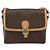 Céline Borsa a Spalla in Tela Macadam CELINE in Pelle PVC Marrone Oro Auth ka274 D'oro - vista 13