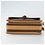 Céline Borsa a Spalla in Tela Macadam CELINE in Pelle PVC Marrone Oro Auth ka274 D'oro - vista 5