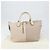 Chloé Borsa Chloe Bailey in pelle 2 vie grigia oro Auth BA7808 Marrone D'oro - vista 12
