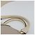 Chloé Borsa Chloe Bailey in pelle 2 vie grigia oro Auth BA7808 Marrone D'oro - vista 14