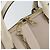 Chloé Borsa Chloe Bailey in pelle 2 vie grigia oro Auth BA7808 Marrone D'oro - vista 19