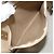 Chloé Borsa Chloe Bailey in pelle 2 vie grigia oro Auth BA7808 Marrone D'oro - vista 25