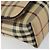 Borsa a Spalla Burberry Nova Check PVC Beige Oro Auth 153196 D'oro - vista 14