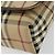 Borsa a Spalla Burberry Nova Check PVC Beige Oro Auth 153196 D'oro - vista 9