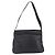 LOEWE Borsa a Spalla Anagramma Pelle Nera Oro Auth 153121 Nero D'oro
