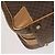 Céline Borsa Boston in tela Macadam CELINE PVC marrone oro Auth bs31028 D'oro - vista 15