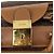 Céline Borsa Boston in tela Macadam CELINE PVC marrone oro Auth bs31028 D'oro - vista 18