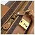 Céline Borsa Boston in tela Macadam CELINE PVC marrone oro Auth bs31028 D'oro - vista 9