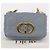 Christian Dior Borsa Dior Caro in pelle blu e oro con catena Canage Auth 151372SAM D'oro - vista 12