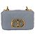 Christian Dior Borsa Dior Caro in pelle blu e oro con catena Canage Auth 151372SAM D'oro - vista 13