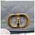 Christian Dior Borsa Dior Caro in pelle blu e oro con catena Canage Auth 151372SAM D'oro - vista 19