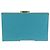 Christian Dior Langer Geldbeutel aus Leder Hellblau Gold Auth 154096V - Ansicht 2