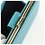 Christian Dior Langer Geldbeutel aus Leder Hellblau Gold Auth 154096V - Ansicht 24