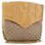 Borsa a spalla in PVC pelle Micro GG Supreme con catena GUCCI beige oro Auth ep12132 D'oro