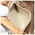 Borsa a spalla in PVC pelle Micro GG Supreme con catena GUCCI beige oro Auth ep12132 D'oro - vista 12
