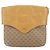 Borsa a spalla in PVC pelle Micro GG Supreme con catena GUCCI beige oro Auth ep12132 D'oro - vista 13