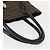 FENDI Zucchino Canvas Tote Bag Navy Silber Authentisch ka336 Marineblau - Ansicht 8
