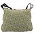 Christian Dior Trotter Canvas Schultertasche Grün Silber Authentisch ar13816 - Ansicht 13
