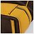 PRADA Borsa a Mano in Tela Gialla Marrone Auth 154533 Giallo - vista 16