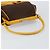 PRADA Borsa a Mano in Tela Gialla Marrone Auth 154533 Giallo - vista 7