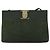 Borsa a Spalla Vala in Camoscio Khaki Oro Salvatore Ferragamo Auth gh1252 D'oro Cachi - vista 13