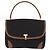 Autre Marque Bolsa de mão em lona e couro preto e dourado Auth bs31218 da TIFFANY&Co. - vista 2