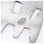 Spilla Specchio Airline CHANEL metallo Argento CC Auth 154038V - vista 11