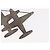 Spilla Specchio Airline CHANEL metallo Argento CC Auth 154038V - vista 8