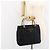 PRADA Borsa a mano con catena in nylon nero argento Auth ka207 - vista 22