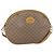 Gucci Sac à épaule Micro GG Supreme en PVC beige et or 007 104 0013 Auth BA8452 Doré