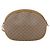 Gucci Sac à épaule Micro GG Supreme en PVC beige et or 007 104 0013 Auth BA8452 Doré - vue 3