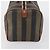 Pequin Borsa Boston in tela Pecan FENDI PVC nera marrone oro Auth 152730 Nero D'oro - vista 5