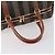 Pequin Borsa Boston in tela Pecan FENDI PVC nera marrone oro Auth 152730 Nero D'oro - vista 7