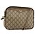 Gucci Borsa a Spalla GG Supreme PVC Beige Oro 97 02 068 Auth 154585 D'oro