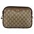 Gucci Borsa a Spalla GG Supreme PVC Beige Oro 97 02 068 Auth 154585 D'oro - vista 2