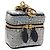 LOUIS VUITTON Borsa Micro Vanity Bijoux in Jacquard Laminato R95559 Auth 129778M D'oro Monogramma