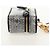 LOUIS VUITTON Borsa Micro Vanity Bijoux in Jacquard Laminato R95559 Auth 129778M D'oro Monogramma - vista 4