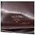 PRADA Borsa a mano con catena in pelle marrone Auth bs30545 - vista 14