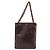 PRADA Borsa a mano con catena in pelle marrone Auth bs30545 - vista 2
