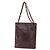 PRADA Borsa a mano con catena in pelle marrone Auth bs30545 - vista 3