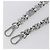 LOUIS VUITTON Cinghia a Spalla in Catena Metal 23,6"" Argento LV Auth 150793 - vista 7