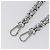 LOUIS VUITTON Cintura a Spalla in Catena Metallica 23,6"" Argento LV Auth 150795 - vista 3