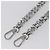 LOUIS VUITTON Cintura a Spalla in Catena Metallica 23,6"" Argento LV Auth 150795 - vista 7