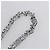 LOUIS VUITTON Cintura a Spalla in Catena Metallica 23,6"" Argento LV Auth 150795 - vista 9