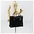 Borsa a mano in pelle scamosciata Gucci Bamboo Nera Oro 002 2853 0260 0 Auth ep11688 - vista 21