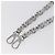 LOUIS VUITTON Cinghia a Spalla in Catena Metal 23,6"" Argento LV Auth 150647 - vista 7