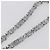 LOUIS VUITTON Cinghia a Spalla in Catena Metal 23,6"" Argento LV Auth 150647 - vista 8