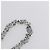 LOUIS VUITTON Cinghia a Spalla in Catena Metal 23,6"" Argento LV Auth 150647 - vista 9