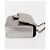 CHANEL Borsa a Mano Matelassé con Catena in Pelle di Agnello CC Argento Auth 148202 - vista 4